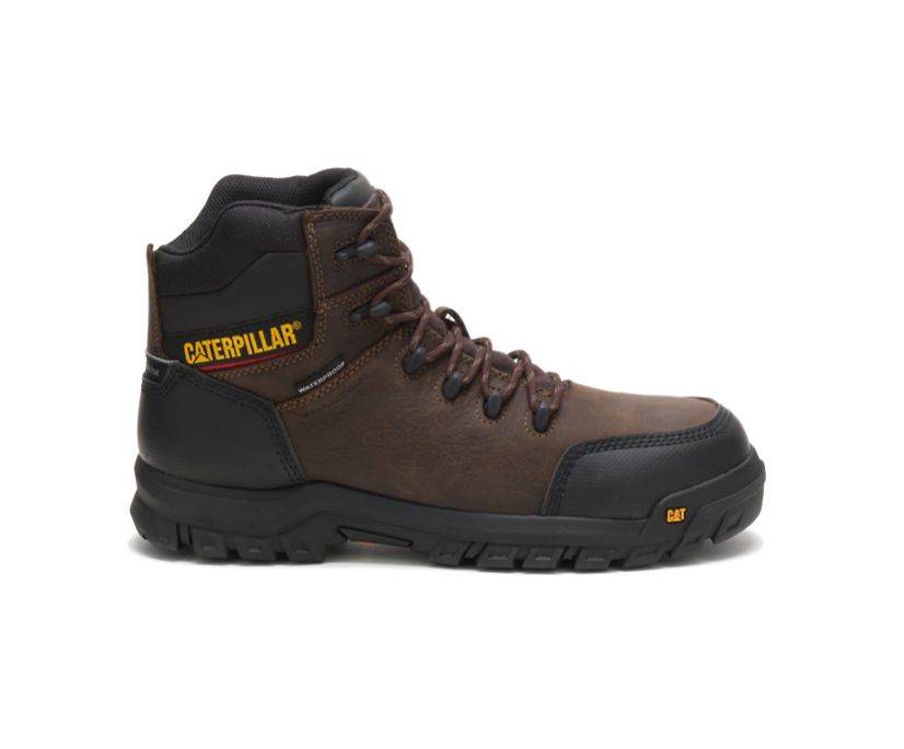 Caterpillar Resorption Waterproof Composite Toe - Mørke Brune Vernestøvler Herre - Norge ( FWTGC-921